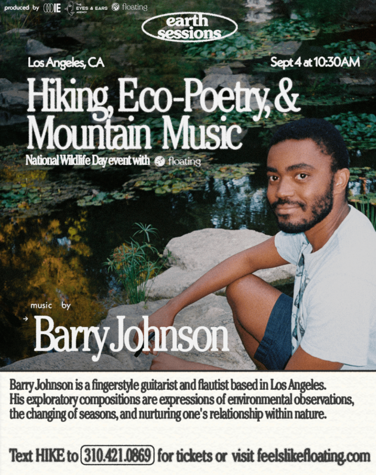 Feels Like Floating Collab with Earth Sessions Intersectional Environmentalist