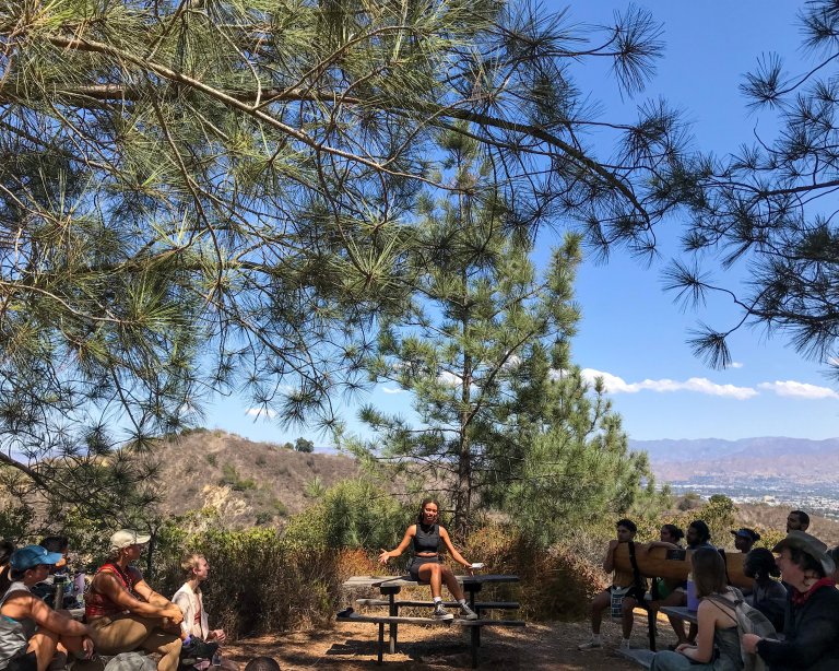 Leah Thomas for Feels Like Floating Collab with Earth Sessions Intersectional Environmentalist