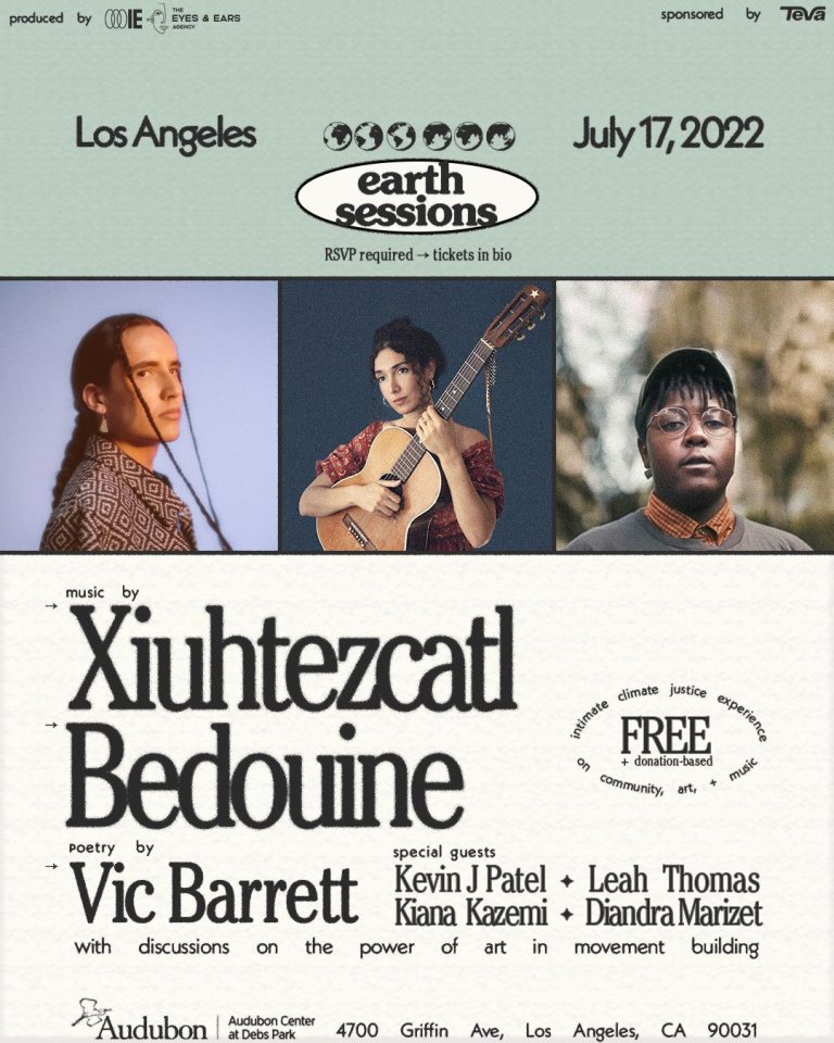 Earth Sessions LA Poster